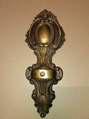 Antica piastra ottone - in,