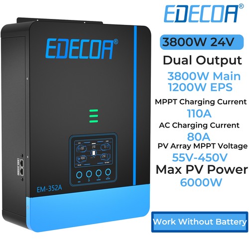Edecoa inverter ibrido 24v - inverter,