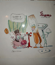 Ugo Delucchi disegno originale Frigidaire Andrea Pazienza