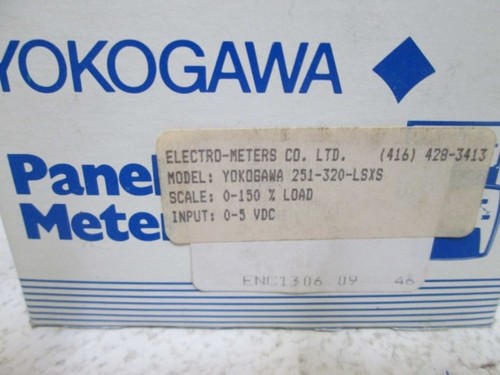 Yokogawa 251 320 - yokogawa, 251-320-lsxs