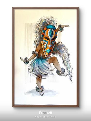 Quadro danza africana