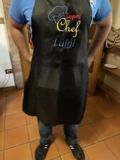 GREMBIULE CUCINA Nome PERSONALIZZATO RICAMATO