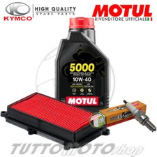Tagliando KYMCO People 125-150 S i 2017-2021 Kit Olio Motul 5000 Filtro Candela