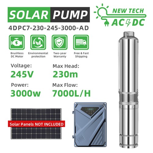 Pompa acqua solare pozzo - , foro