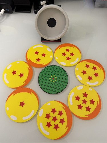 Set sottobicchieri dragon - sottobicchieri,