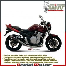 Terminale Scarico MIVV GP Nero Acciaio inox Suzuki Gsf 650 Bandit 2007 > 2015