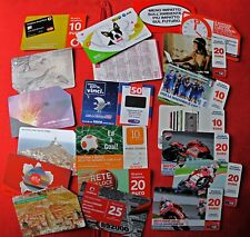 20 RICARICHE TELEFONICHE +1 CARD Telecom TAIland TIM Vodafone ALICE OTTIMO STATO