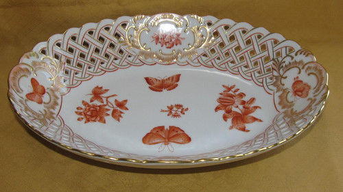 Piatto ovale openwork - piatto,