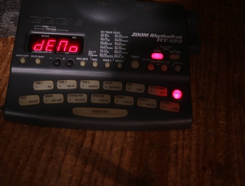 Zoom 123 rhythmtrak drum - rt-123,