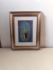 quadro olio su tela Vaso Con