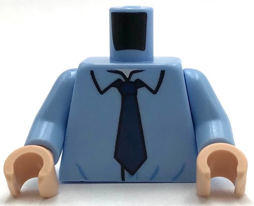 Lego nuova camicia busto blu