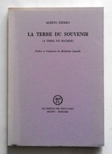 Albino Pierro La terre du souvenir Scheiwiller 1972 Edizione numerata