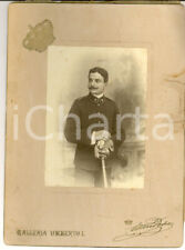 1905 NAPOLI Ritratto dell'ufficiale Francesco Saverio ROSSINI *Foto Ettore PESCE
