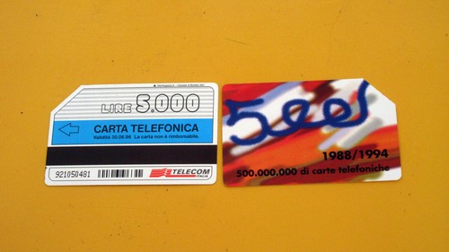 Carta telefonica telecom - , l