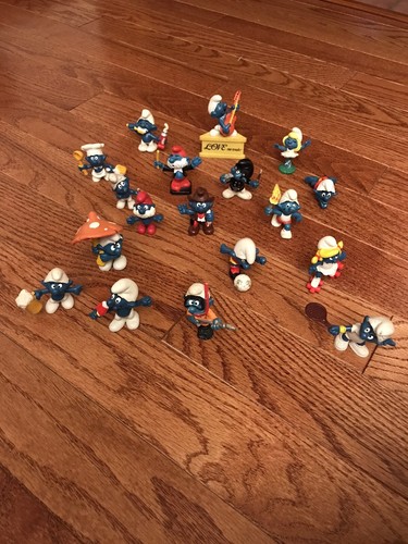 Lotto minifigure puffo - minifigure,