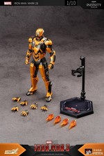 Action figure marvel iron man - action,