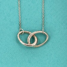 Collana doppia anello in