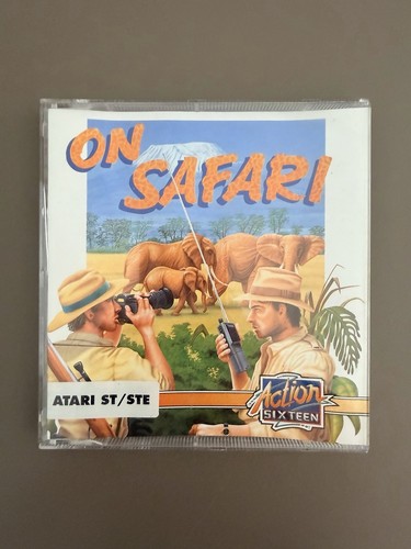 Jeu atari on safari - atari,