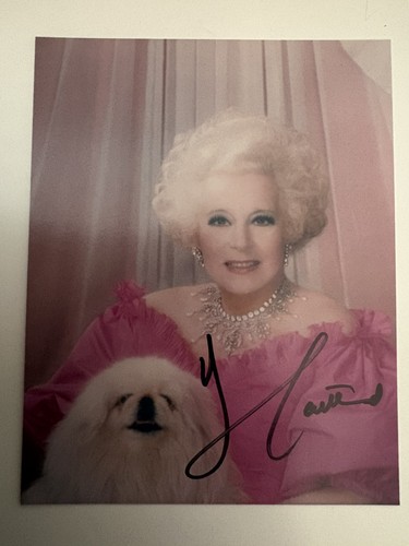 Signed photo dame barbara - photo,