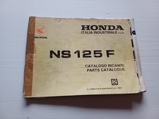 HONDA NS 125 F 1987 catalogo