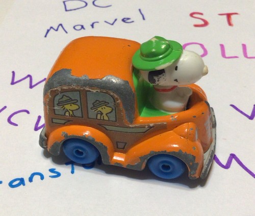 Peanuts snoopy orange - snoopy, bus