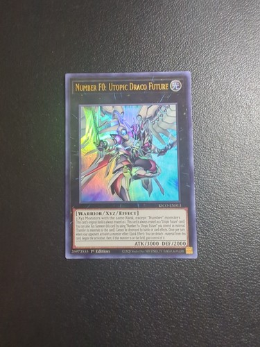 Tcg numero f0 draco - yu-gi-oh!,