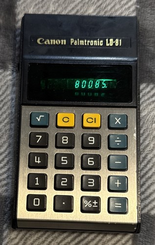 Calcolatrice canon palmtronic - calcolatrice,