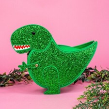 Borsa mano dino green - borsa,
