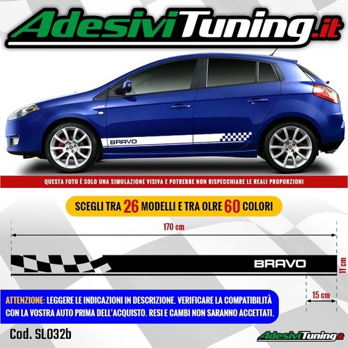 Kit adesivi strisce - adesivi, laterali
