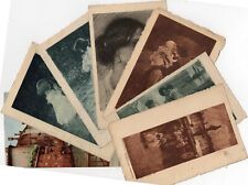 CI0024  ANGELO  DALL'OCA  BIANCA  LOTTO DI  7  CARTOLINE  VIAGGIATE