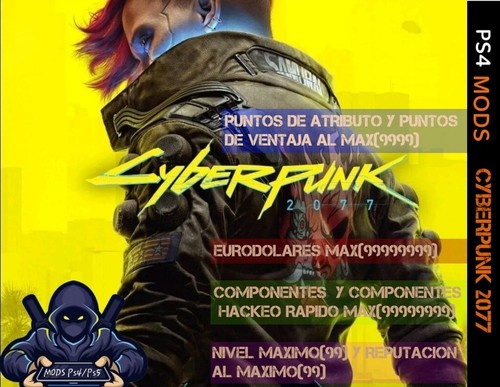 Cyberpunk 2077 ps4 - /ps5, mods,no