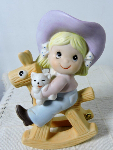 Enesco little cowgirl 1417 - cowgirl,