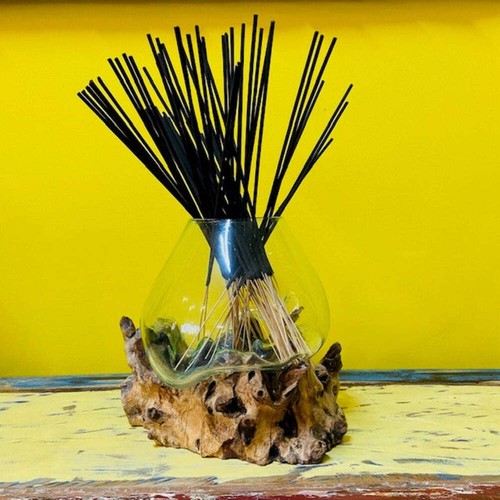 Vaso vetro fuso radice - fuso, su