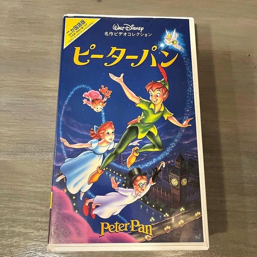 Disney peter pan vhs bilingual - disney,