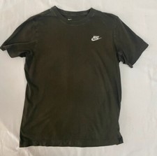 NIKE MAGLIA UOMO TG. M MAN CASUAL VINTAGE T-SHIRT COTONE MAGLIETTA VERDE SCURO