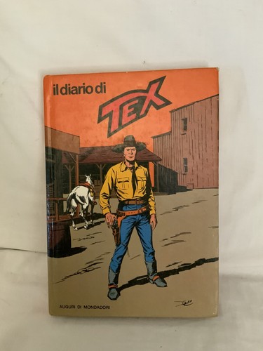 Diario arancione di tex - diario,