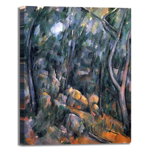 Cezanne foresta nelle grotte