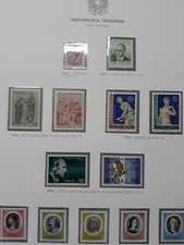 1974 ITALIA FRANCOBOLLI ANNATA