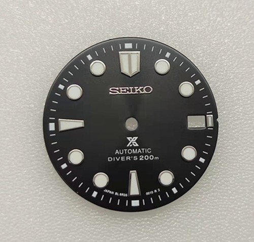 Quadrante orologio nero