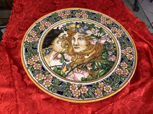 Piatto maiolica italica ars - piatto,