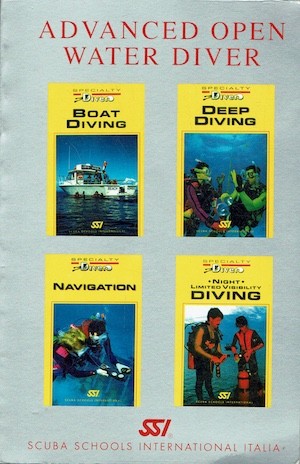 Advanced open water diver - water,