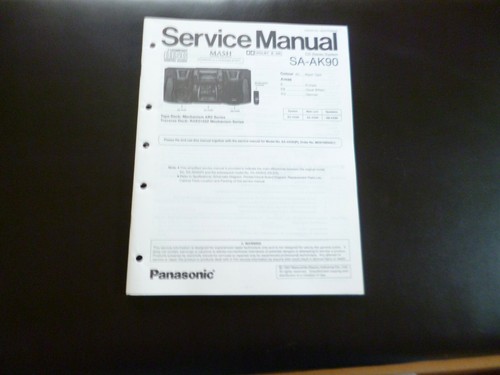 Manuale servizio originale - manuale,