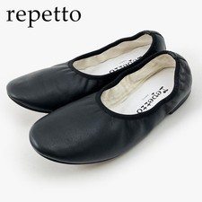 Scarpe Repetto Donna 6.5US Flat Ballet Ballerina Deep Black Edizione Limitata VHTF
