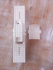 Lego 9v RC Ferrovia 55457 x Treno 7897  Base Placca Tavola BIANCO 6x30 in foto