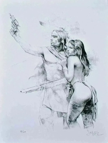 Paolo serpieri guerriero - serpieri:,