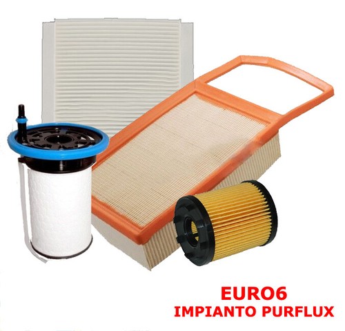 Kit filtri tagliando fiat - kit,