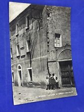 NUORO LA CASA DI GRAZIA DELEDDA - Cartolina Vintage Bianco e nero