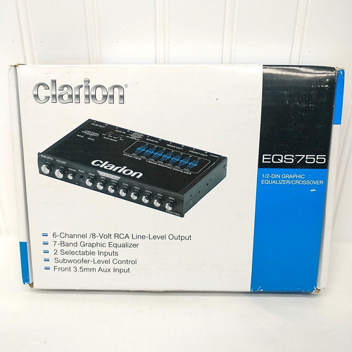 Clarion eqs755 equalizzatore - clarion,