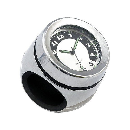 Orologio manubrio cromato - orologio, da