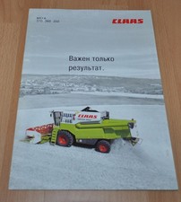 Claas Mega 350 depliant